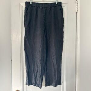 Quince Black Linen Pants